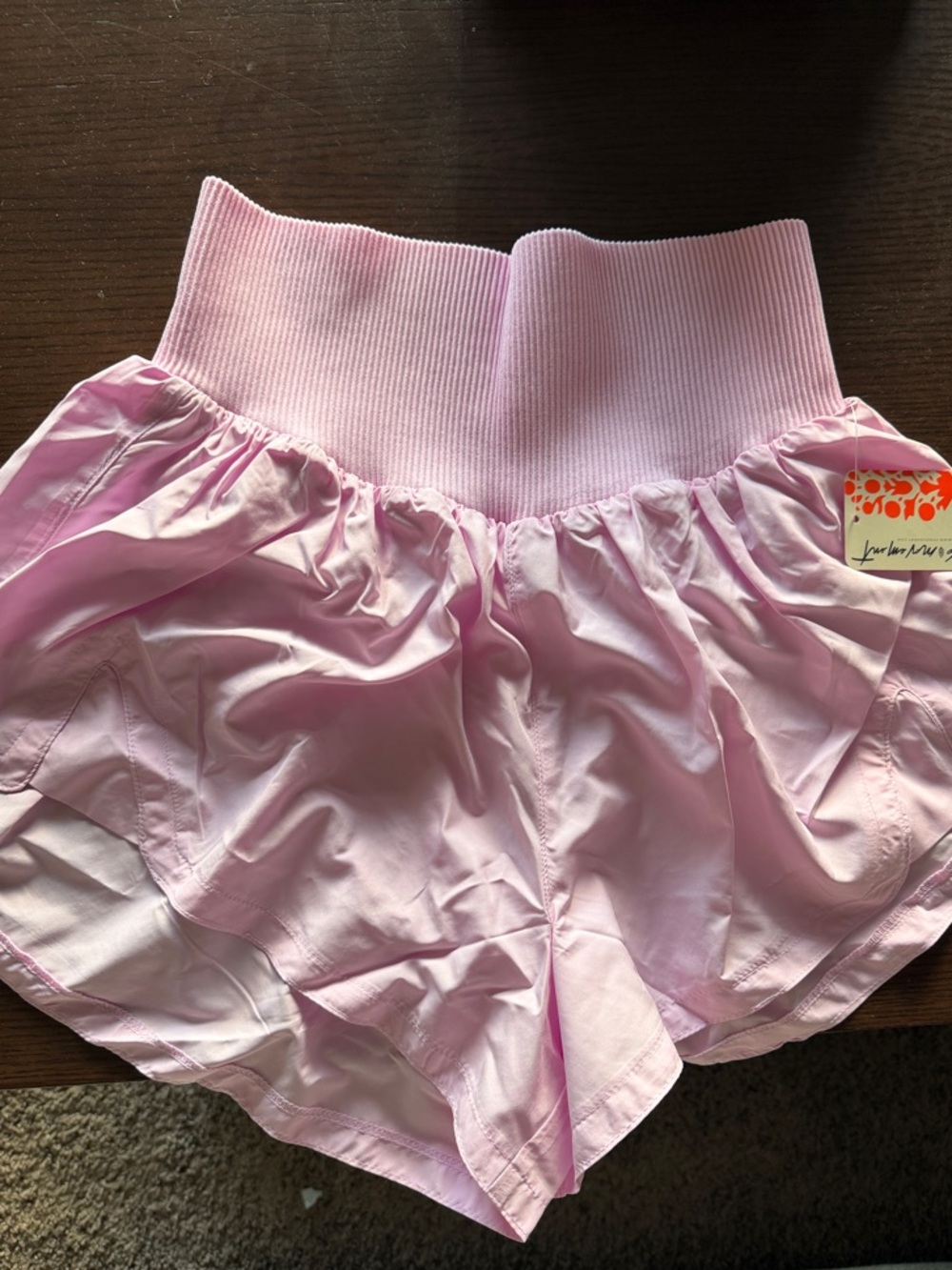 Carpe Diem Shorts Powder Pink - Picture 4 of 5
